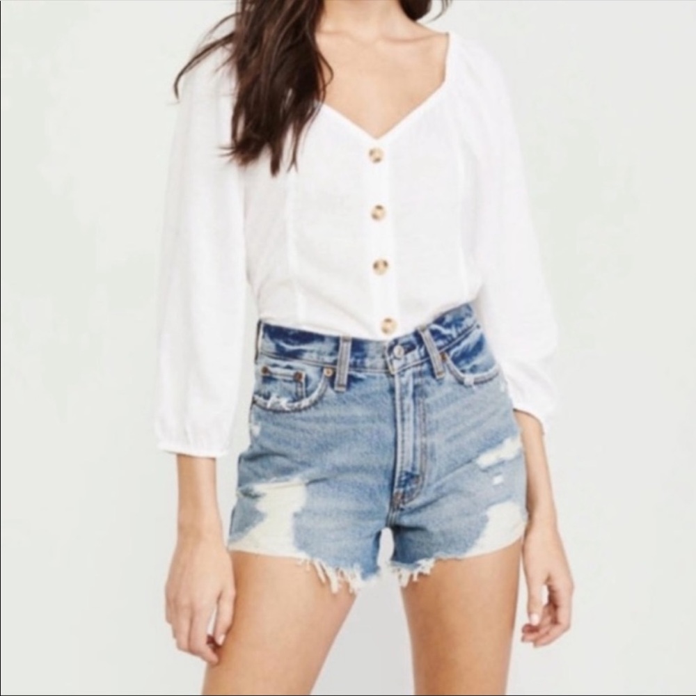 Abercrombie & Fritch High Rise Annie Shorts